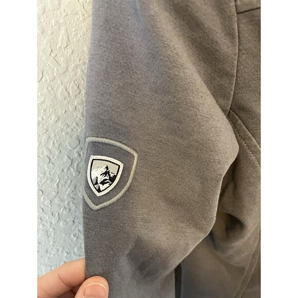 Kuhl Krush Jacket Snap Up Mock Neck Lightweight Women’s Size Small Light Gray - Picture 4 of 7